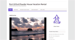 Desktop Screenshot of portorfordpowderhouse.com